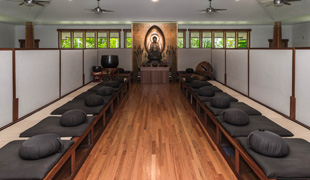 Photo of meditation hall