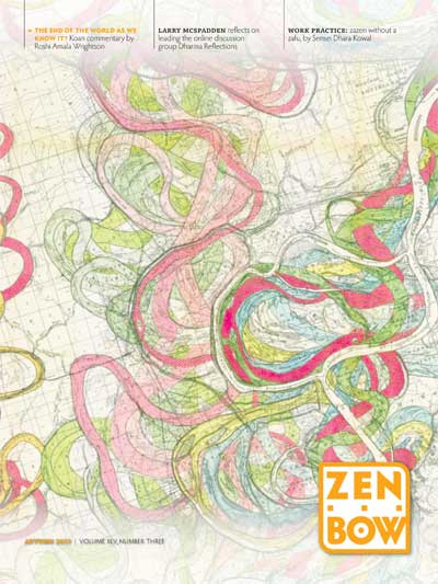 Cover image of the Autumn 2023 Zen Bow issue